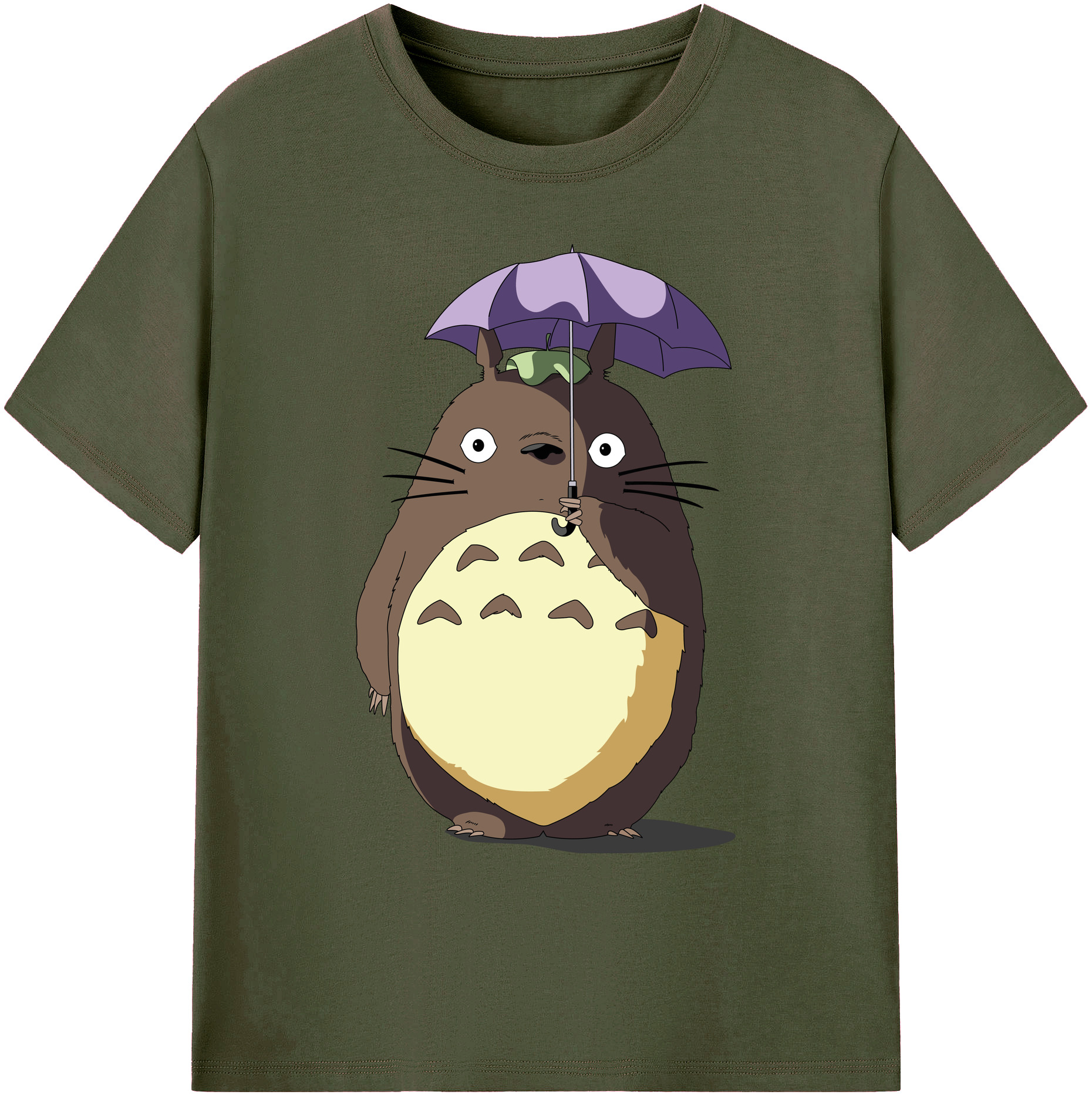 （画像用） となりのトトロ 草壁メイ 草壁サツキ My Neighbor Totoro Satsuki Kusakabe Mei Kusakabe 綿100％ メンズ半袖Tシャツ｜肌触りやわらか＆通気性